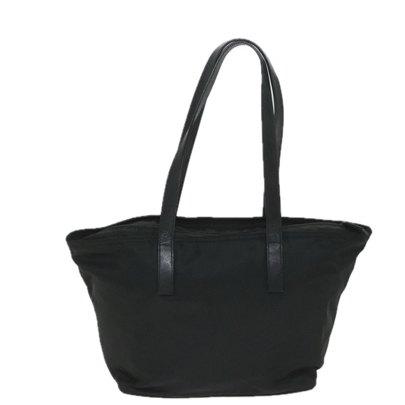 PRADA Tote Bag Nylon Black Auth cl803 - Picture 3 of 16